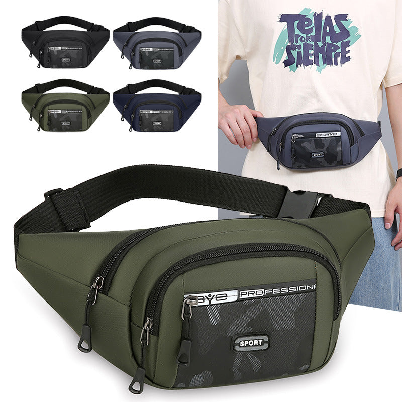 Sportlicher Utility Bauchtasche Brehn