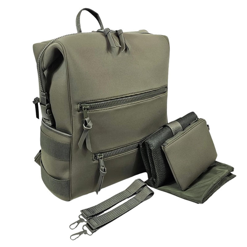 Multifunktionaler Rucksack mit Integrierten Organisationstaschen und Abnehmbarem Fächersystem Brehn