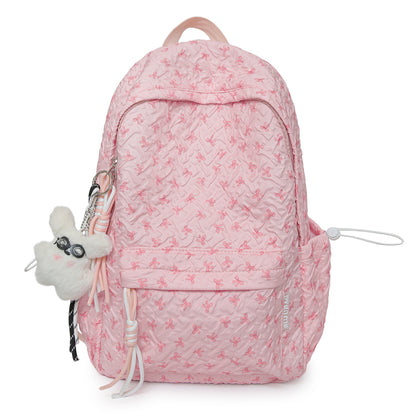 Gestepptes Blumenmuster Rucksack Brehn