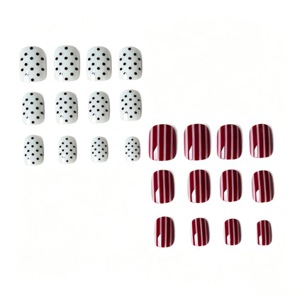 Künstlerisches Mehrfachmuster-Nagelkunst-Set