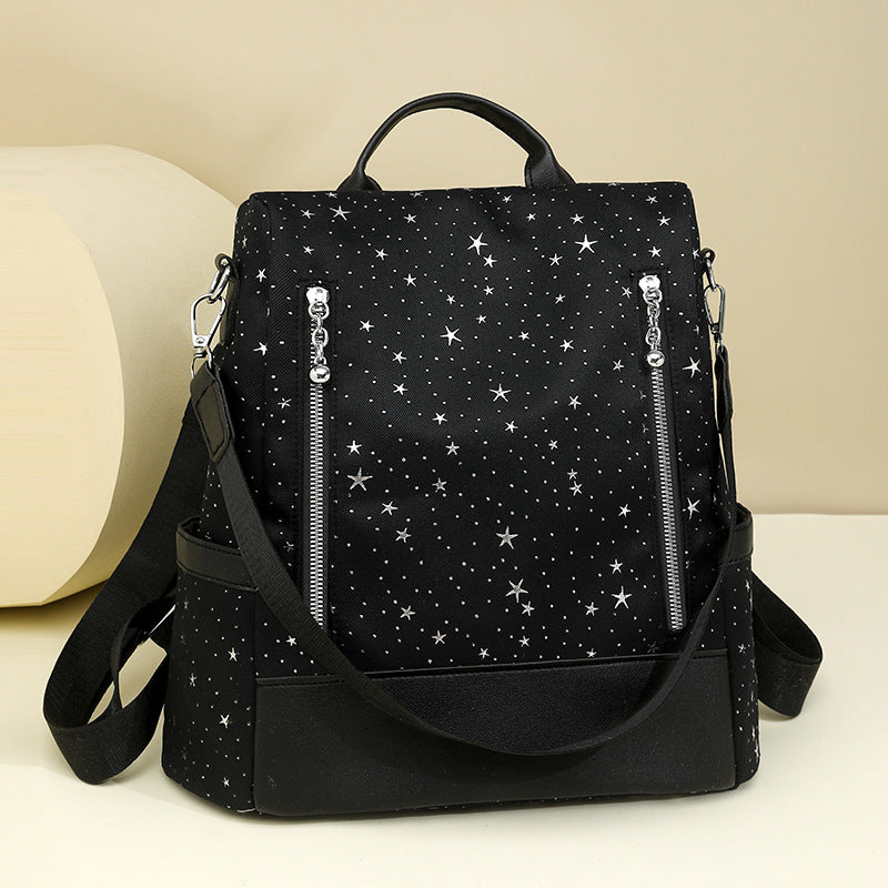 Sternmuster Multi-Taschen Rucksack Brehn