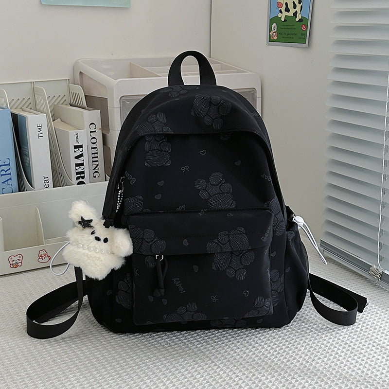 Niedlicher Grafikdruck-Rucksack