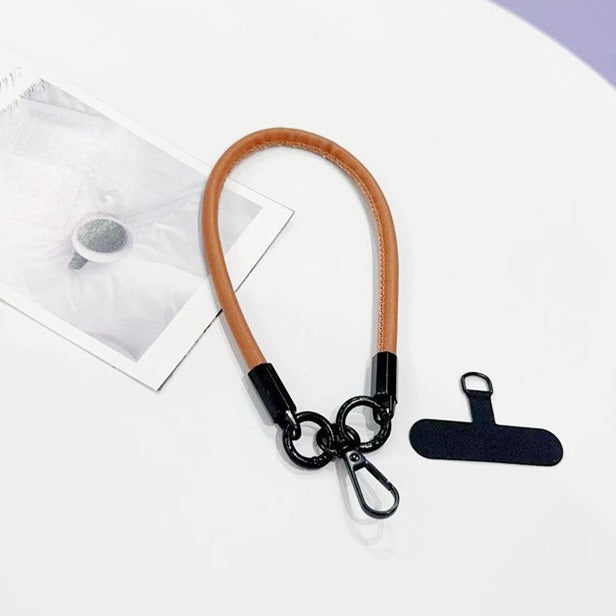 Stylischer Leder-Schlüsselanhänger Loop Brehn