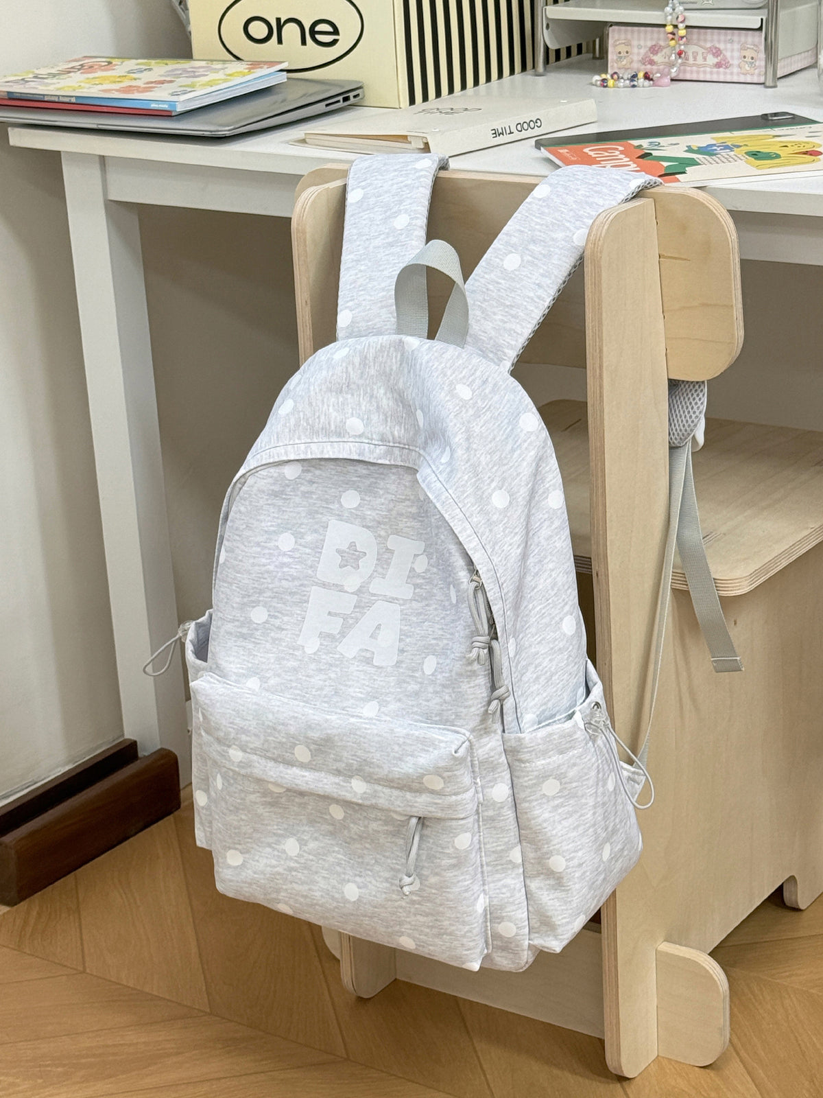 Stylische Sternen-Print Schulrucksack Brehn