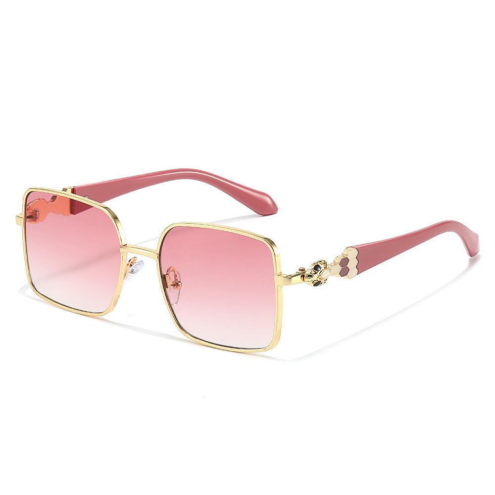 Chic Dekorative Quadratische Rahmen Sonnenbrille Brehn
