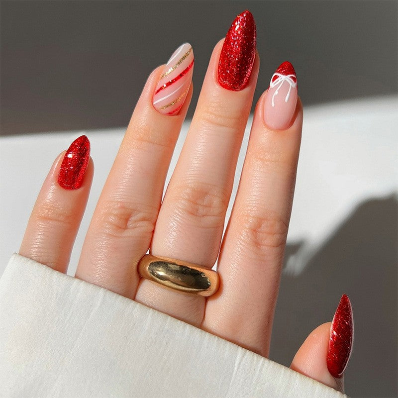 Gradient Style Press-On Nails mit Schließset Brehn