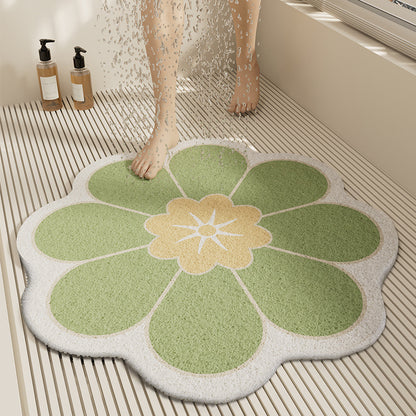 Florales Design Badematten Brehn