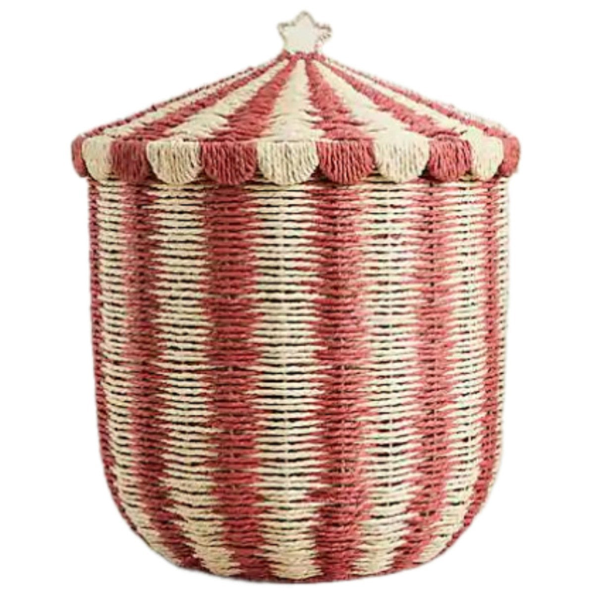 Korb mit Deckel und Dekorativem Design Brehn