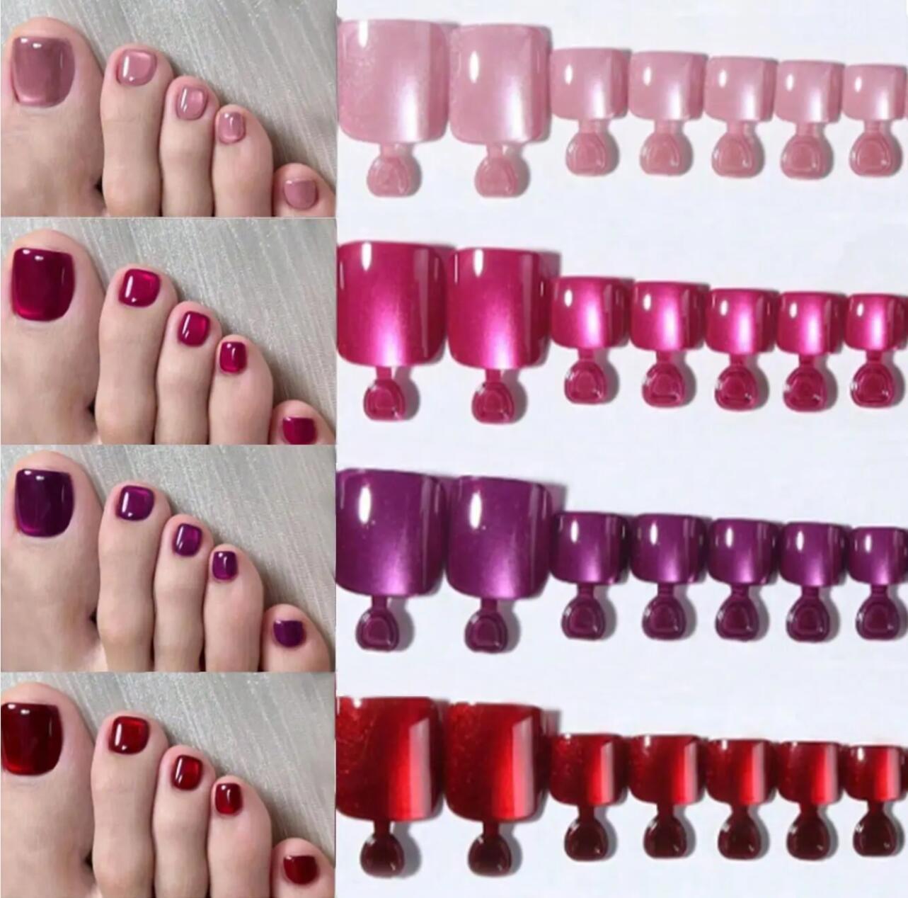 Premium Gel Fußnagellack Set Brehn