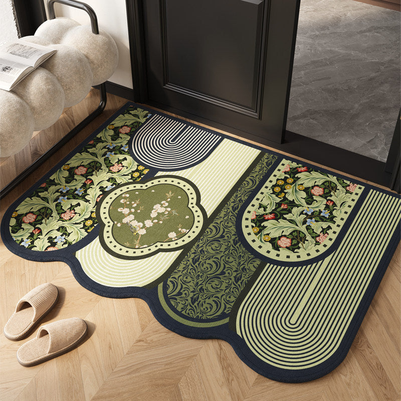 Botanisches Design Teppich