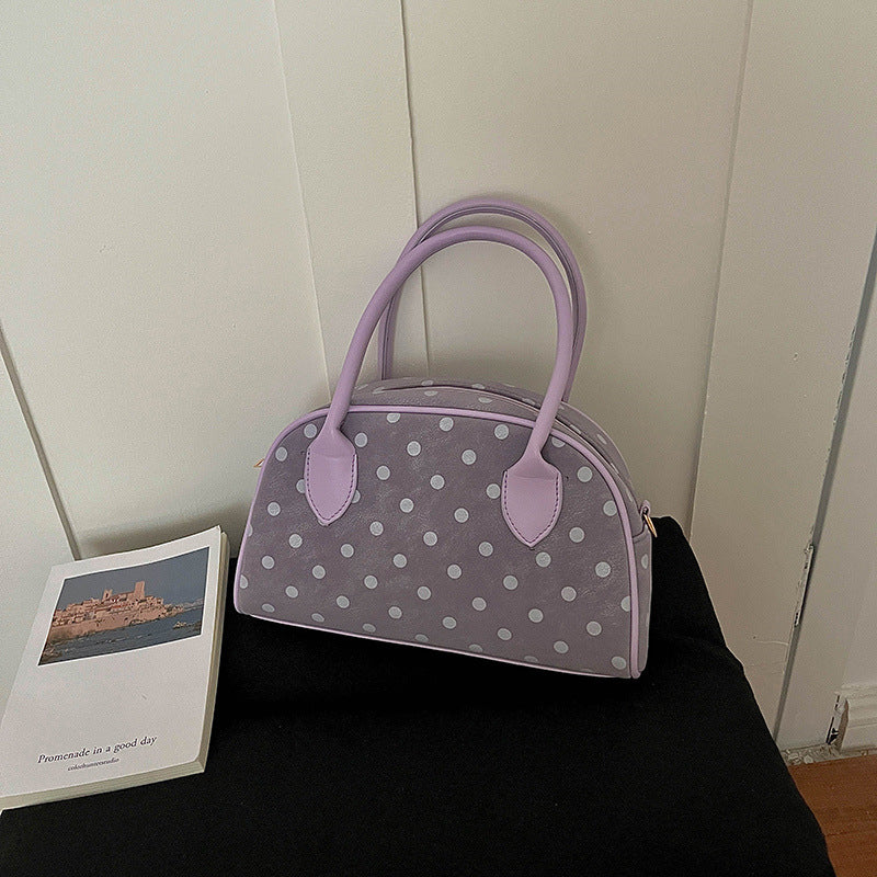 Punkted Handtasche