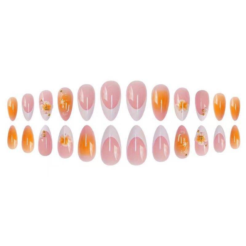 Elegante Blumen Skulpturen Nagelverbesserungen Brehn