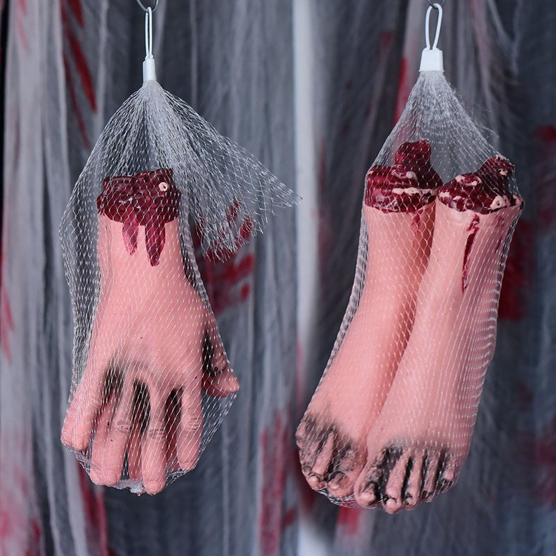 Gruselige Realistische Abgetrennte Hand Requisite Brehn