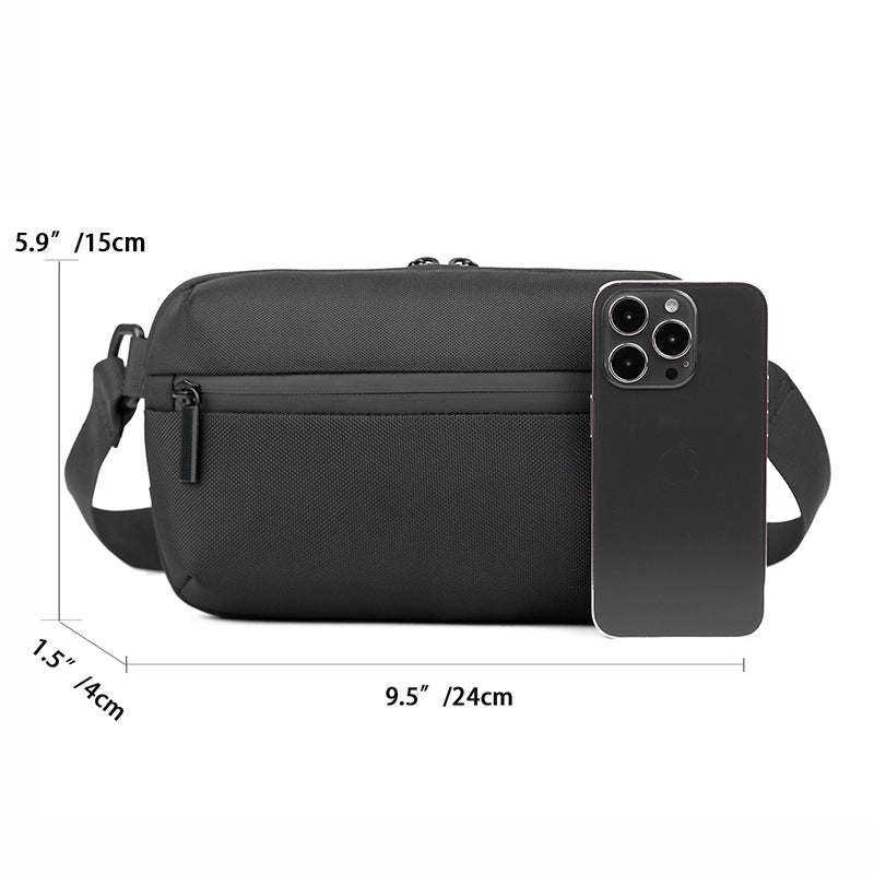 Kompakte elegante Messenger Sling Tasche Brehn