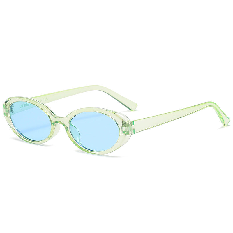 Damen elegante Cat-Eye Sonnenbrille mit einzigartigem Animal-Print Brehn