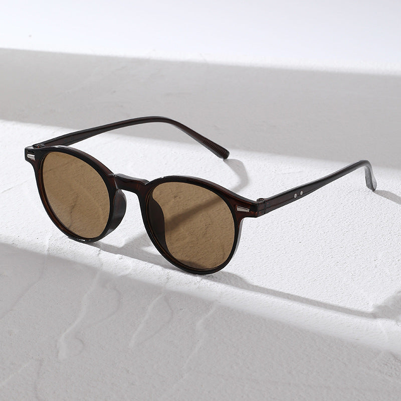 Stylische Runde Rahmen Sonnenbrille Brehn