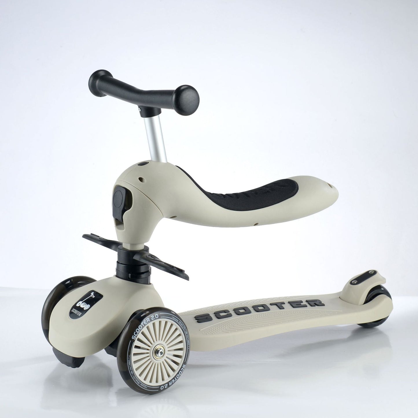 Vielseitiger Dreirad-Kick-Scooter Brehn