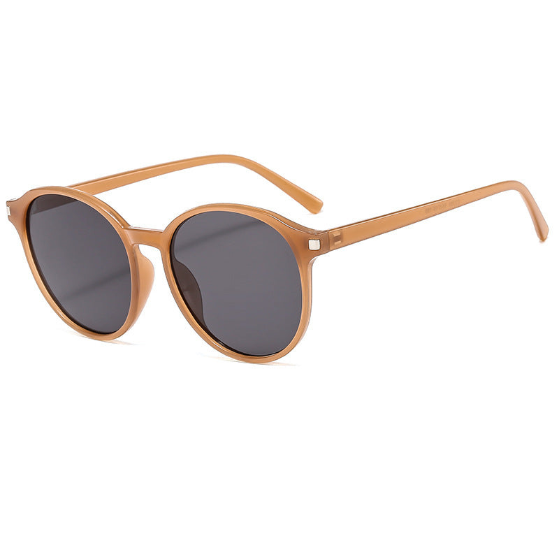 Damen Retro-inspirierte Sonnenbrille mit geschwungenen Rahmen und UV-Schutz Brehn