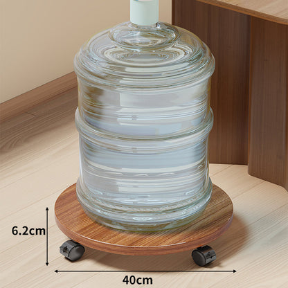 Rollen Holzbottich Dolly mit Schwenkrädern und flachem Plattform