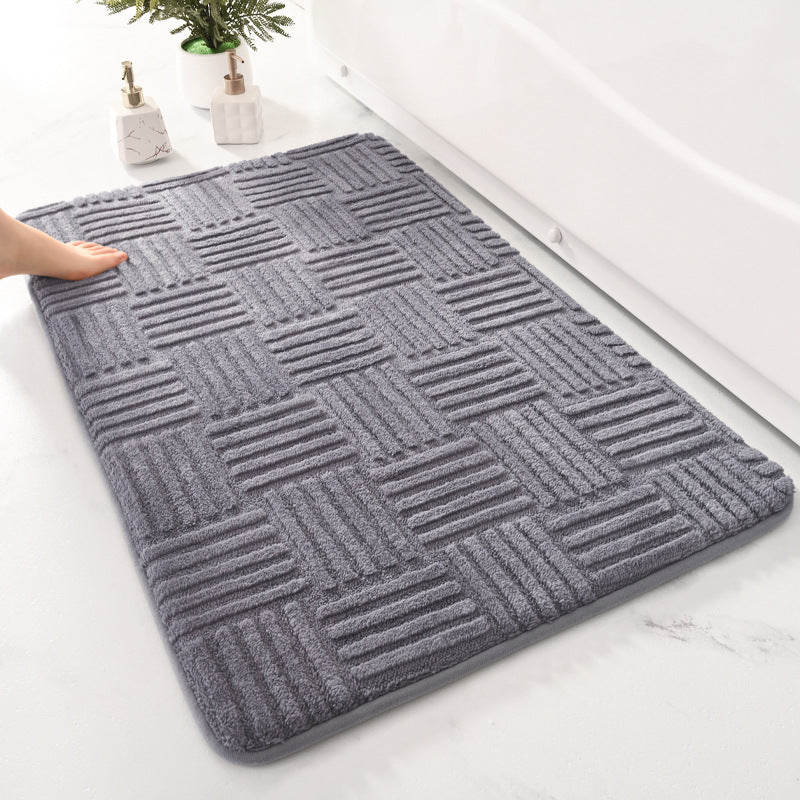 Strukturierte Badezimmer Komfortmatte Brehn