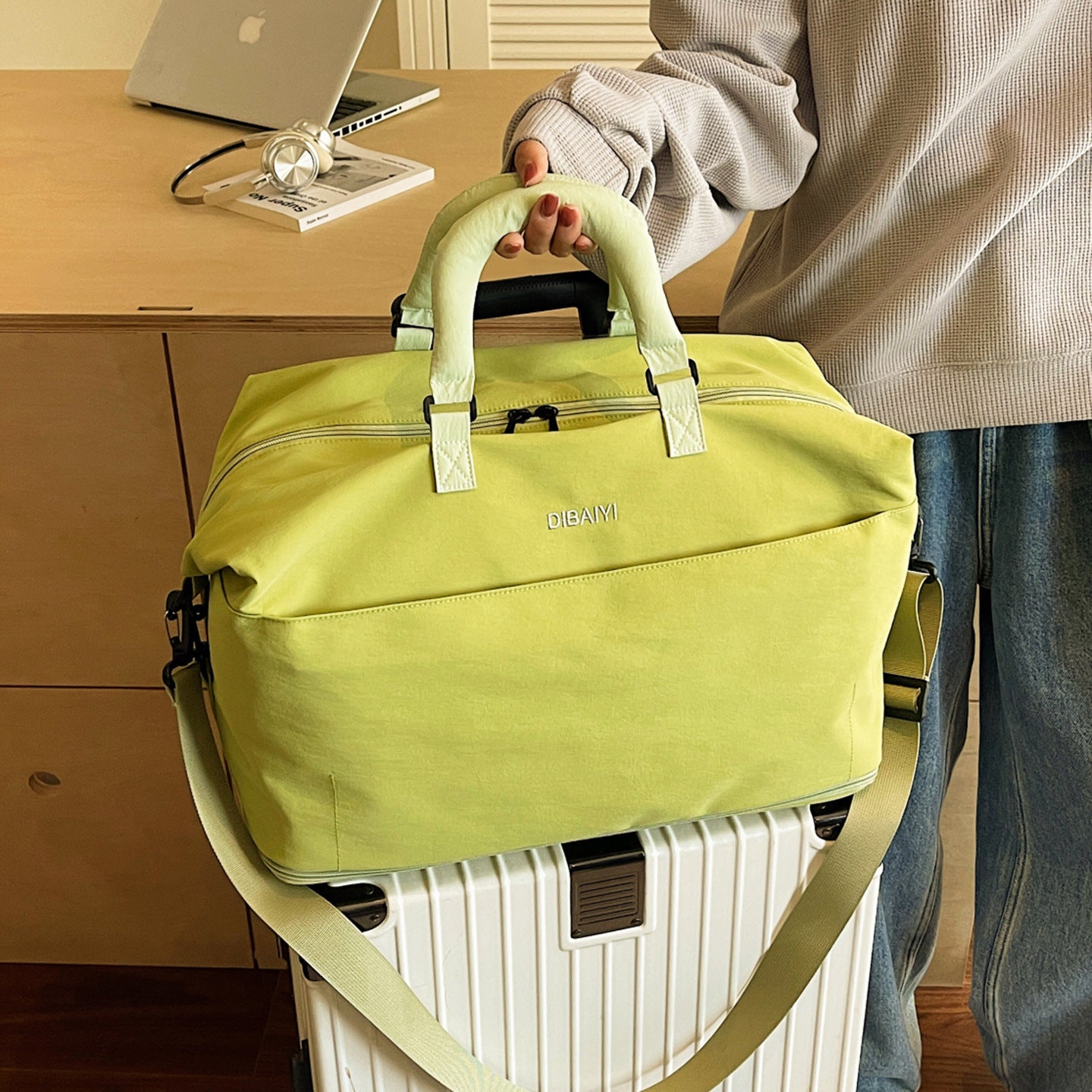 Geräumige Reise Fitness Duffle Brehn