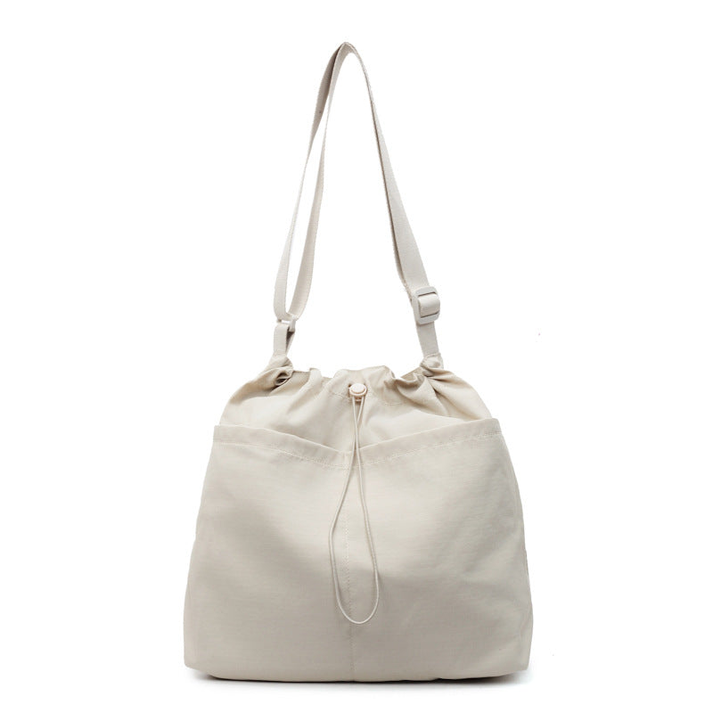 Verstellbare Kordelzug-Schultertasche Brehn