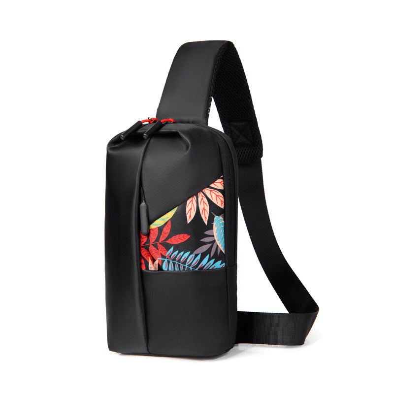 Stylische Blumenmuster Sling Tasche Brehn