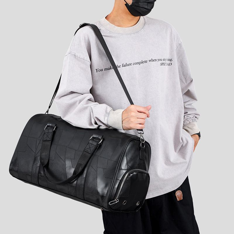 Premium Leder Wochenendreisetasche Brehn