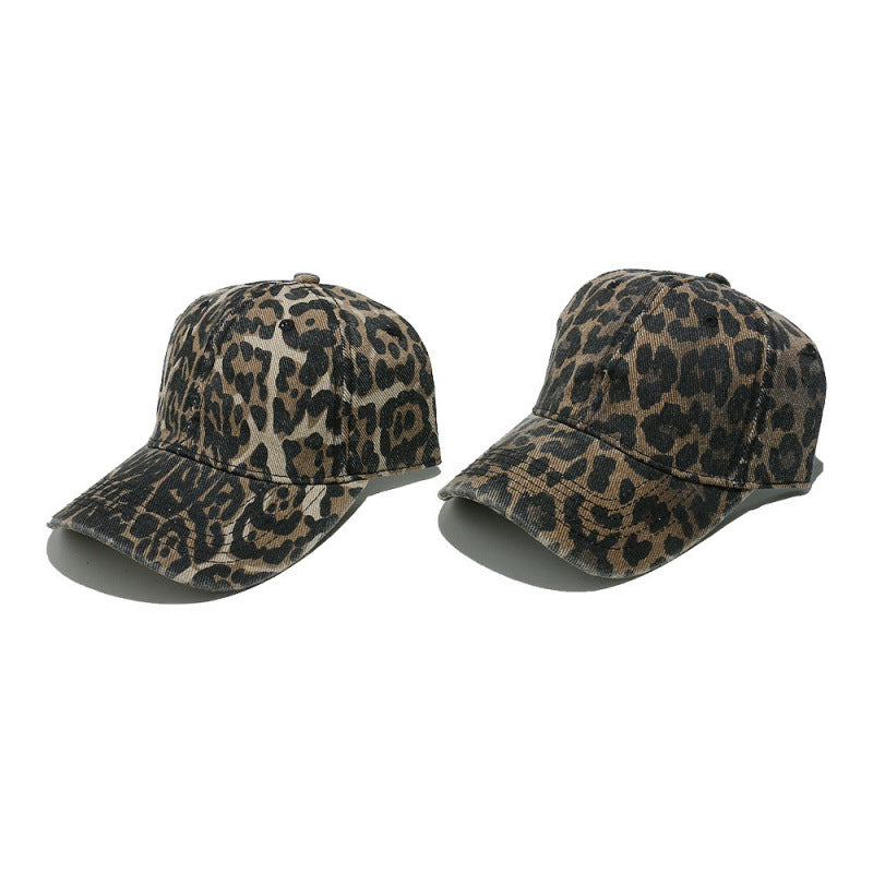 Damen Trendy Tierdruck Baseballcap Brehn
