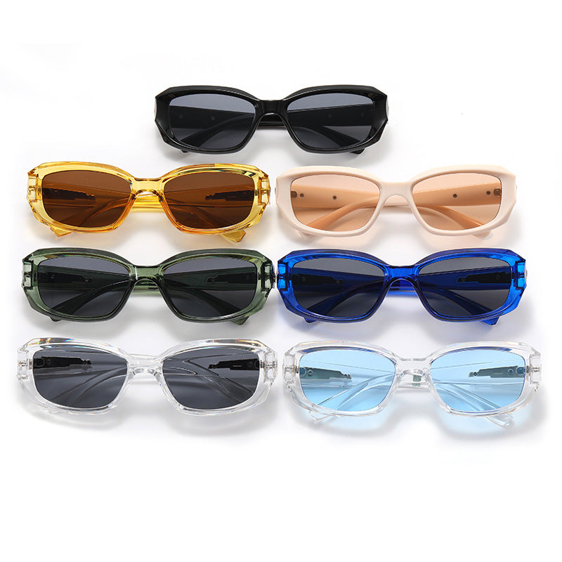 Damen modische Oversized-Sonnenbrille mit einzigartigem Rahmen Brehn