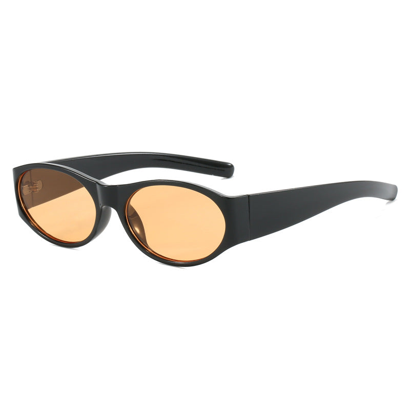 Damen modische Sonnenbrille mit elegantem, ovalem Design und UV-Schutz Brehn