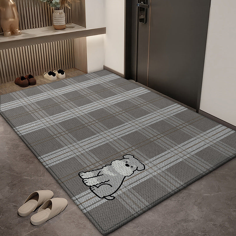 Verspieltes Hundedesign Eingangsmatte