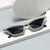Damen extravagante Cat-Eye Sonnenbrille mit funkelndem Kristallrahmen Brehn