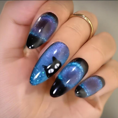 Kunstnagelset im Halloween-Stil Brehn