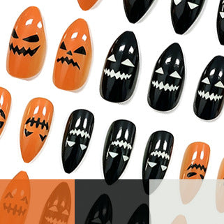 Halloween-Themen Stiletto-Nagelkunst Brehn