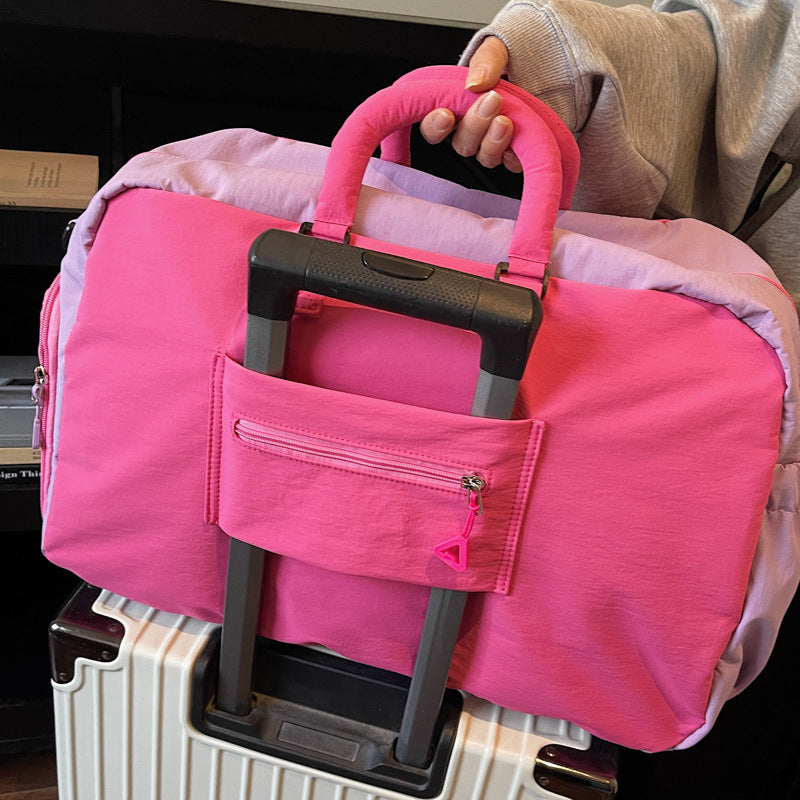 Reisetasche Mit Niedlichem Plüschbären Brehn