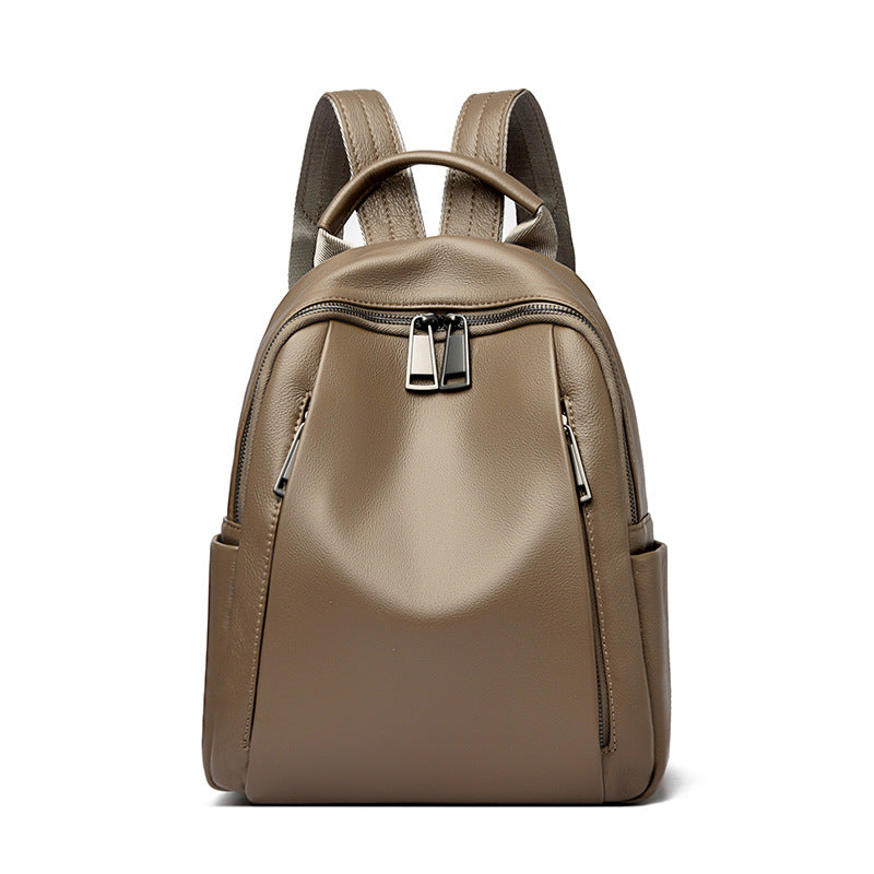 Premium Soft Leather Rucksack Brehn
