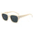 Chic Übergroße Katzenaugen-Sonnenbrille