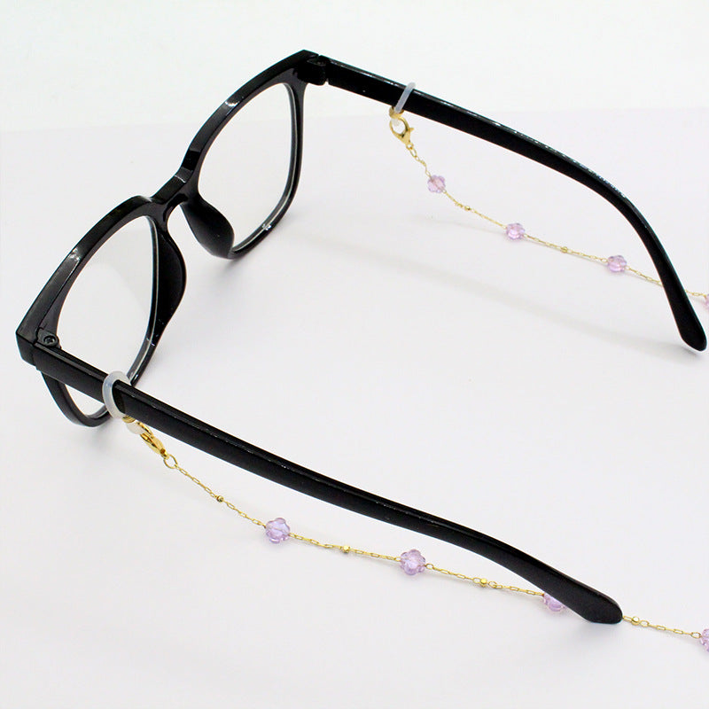 Elegante, kristallgestaltete Brillenband Brehn