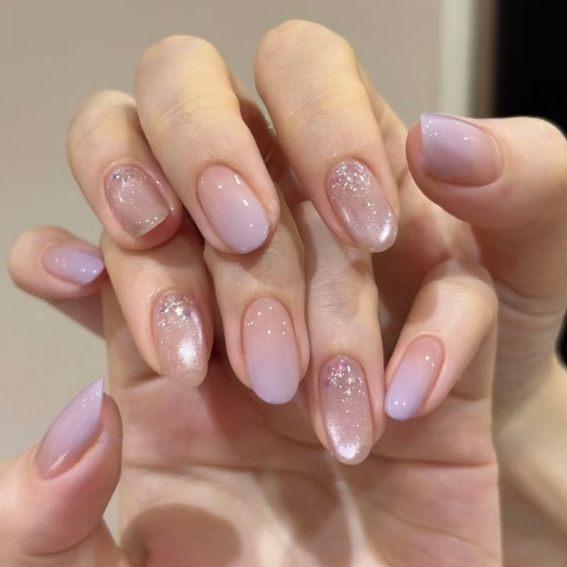Stylische Ombre Press-On Nägel Brehn