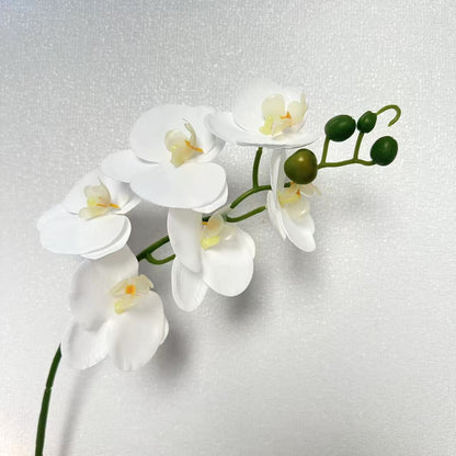 Elegante künstliche Orchideenarrangement für die Wohnkultur
