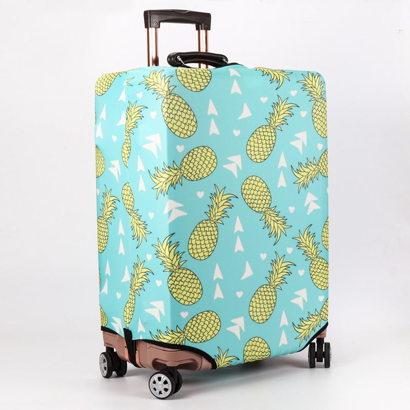Damen Hartschalenkoffer mit stilvollem Ananas-Motiv Brehn