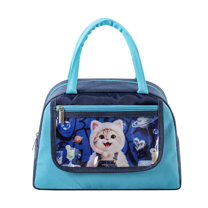 Isolierte tierisch gestaltete Lunch-Tasche Brehn