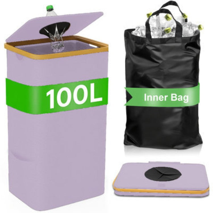 Multifunktionale Wäscheaufbewahrungsbox mit Bambusdeckel Brehn
