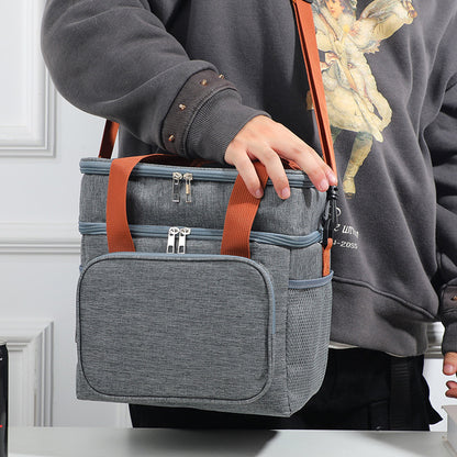 Isolierte Lebensmittelträger mit Mehrfach-Compartment-Design