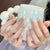 Kreatives thematisches Press-On-Nagelset Brehn