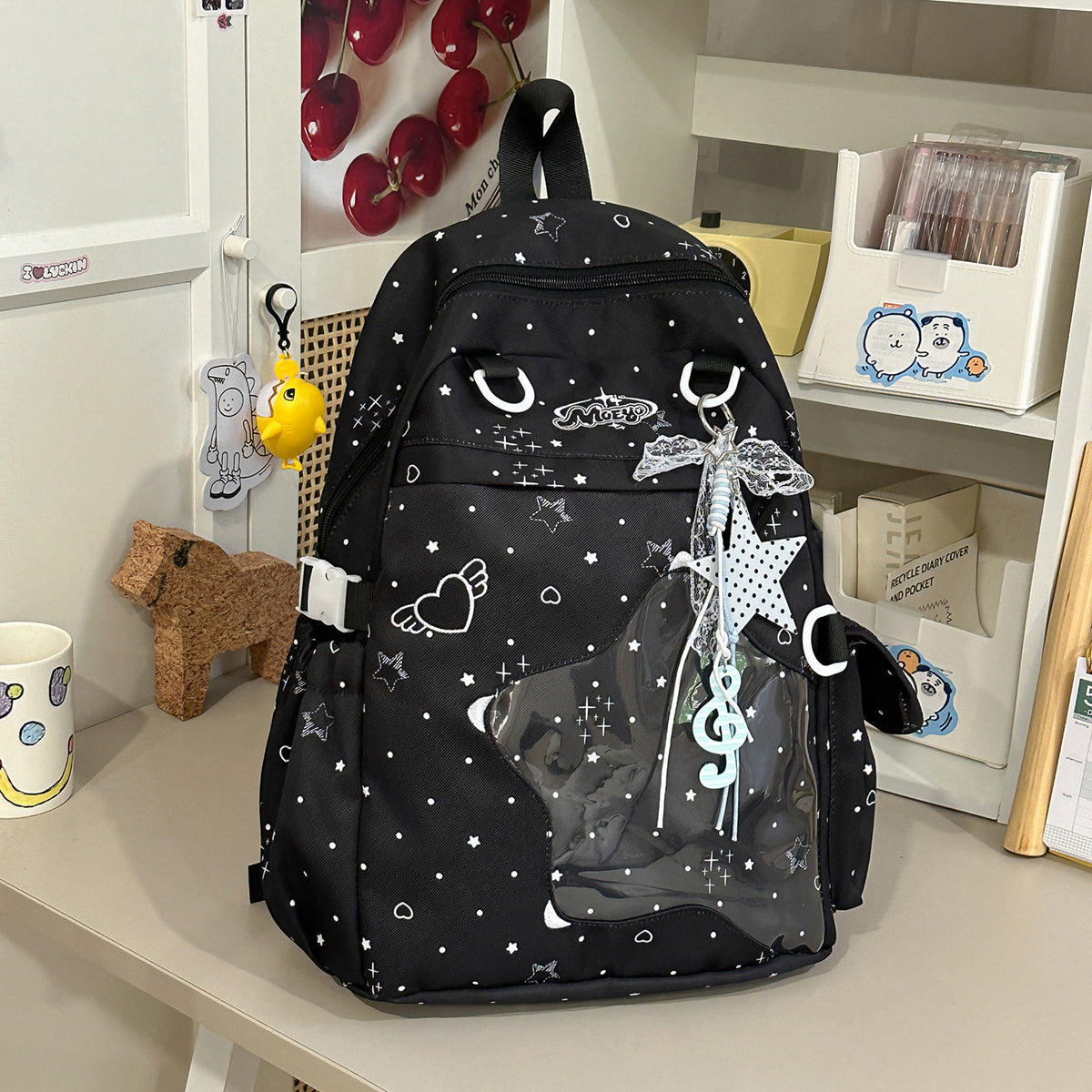 Stylischer Punktemein Rucksack Brehn 1791205375