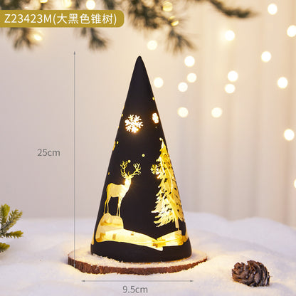 Dekorative LED Weihnachtsbaumlaterne
