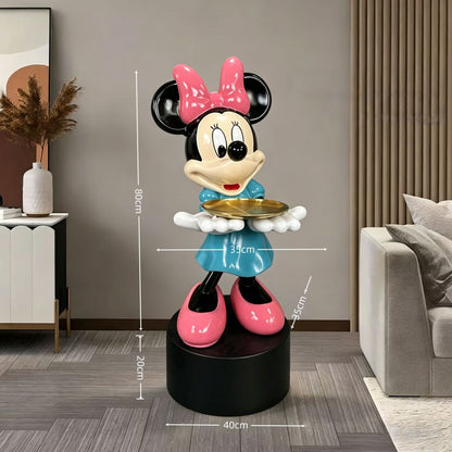 Cartoon-Charakter-Figurine-Ständer für Wohnkultur