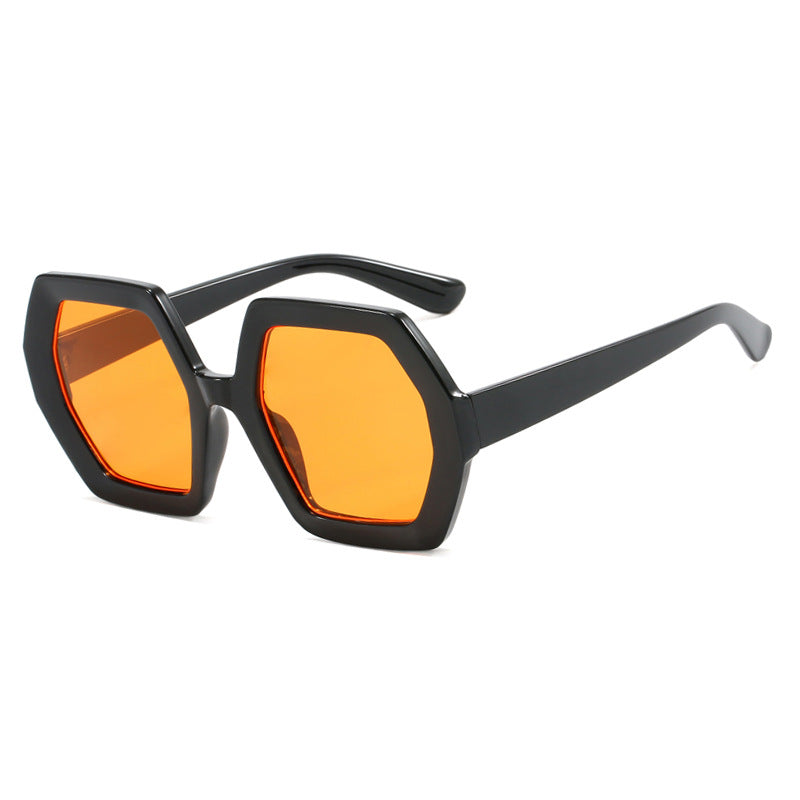 Damen innovative hexagonale Sonnenbrille Brehn